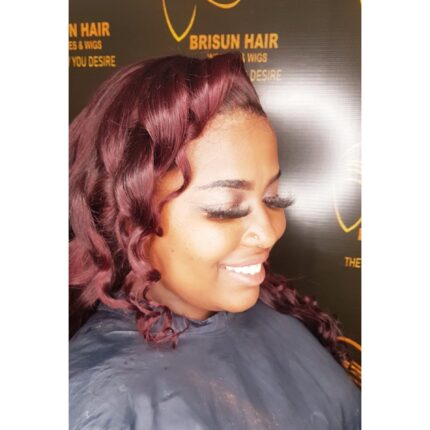 24inch Frontal burgundy