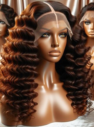 Home - The wig features rich natural c