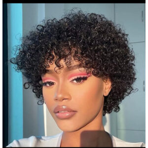 Natural curly fringe bob wig - InShot 20220829 1155453071