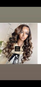 Custom ombre highlight wavy lace wig - Screenshot 20220829 204019 Gallery1