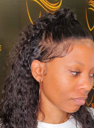 Home - Peruvain full frontal lace wig curly 24inch