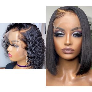 NEW DEAL 10inch bob and 10inch frontal curl both frontal wig - InShot 20240423 0824364731