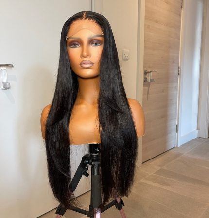 5x5 Glueless Peruvain Striaght wig 26inch