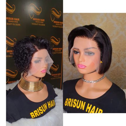 Glueless Pixie wig COMBO