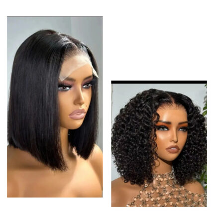 COMBO 10inch Bob and 12inch Curl Both Glueless