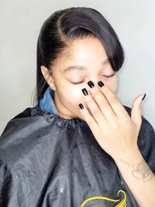 Frontal pondo(comes with 22inch 2 bundle and a transpirent lace frontal) - Screenshot 20260418 131928 Instagram